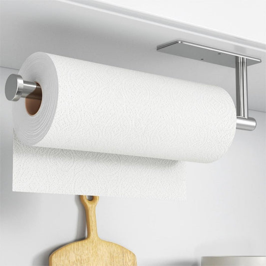 Jorn – Roestvrijstalen keukenrolhouder voor onderbouw montages